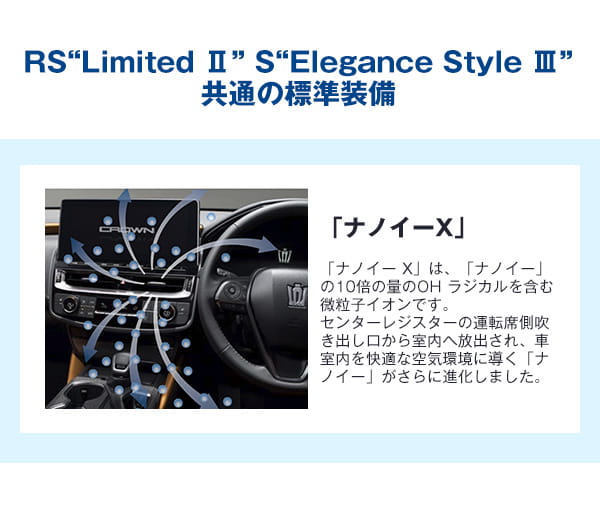 S“Elegance Style Ⅲ”の充実した装備