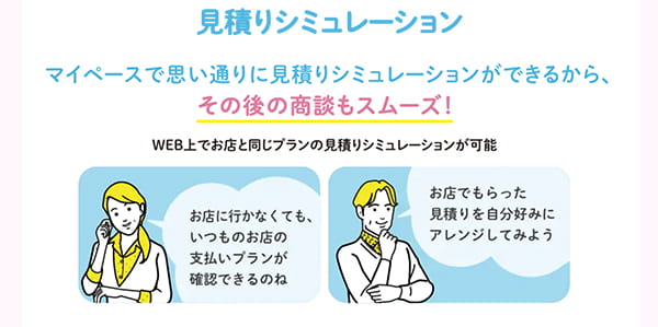 見積りシミュレーション